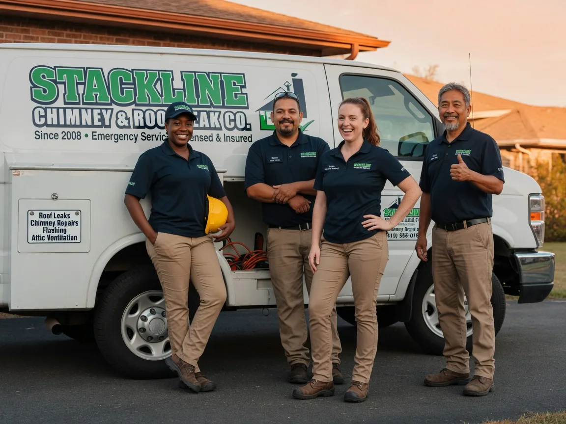 Chimney flashing repair company in Waverly, MN